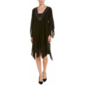 BCBG Black Midi Dress with Loose Style SZ S